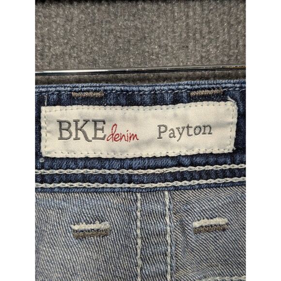 BKE Payton Jeans Womens 32 Long (34x32) Bootcut Stretch Flap Pocket Denim - Picture 8 of 13